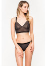 BRA BRALETTE LE JOURNAL INTIME "VELVET" (BLACK) Le Journal FB-BR-BT